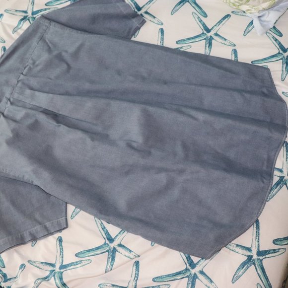 Short Sleeved Ralph Lauren Buttoned Down Chambray - Picture 2 of 3